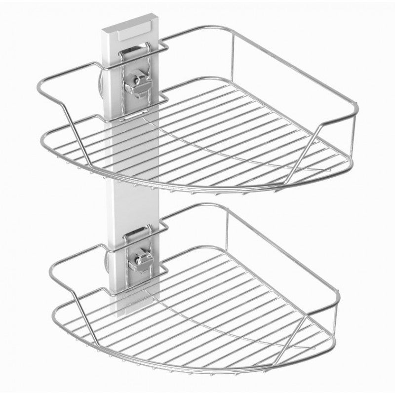 Quoss 2 Tier Corner Basket