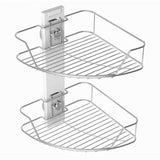 Quoss 2 Tier Corner Basket