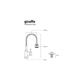 Giraffe Kitchen / Laundry /Basin Mixer with Long Handle - Quoss