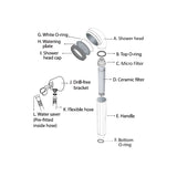 Ionic Superjet+ Shower Head (Full Set)